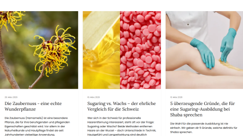 News Listenansicht