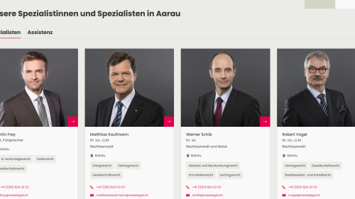 Standorte Detailansicht