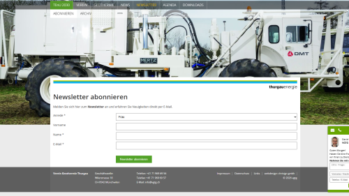 Newsletter Abonnieren
