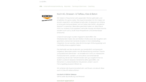 Kundenmeinung