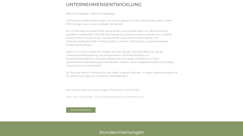 Unternehmensentwicklung