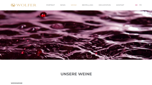 Unsere Weine
