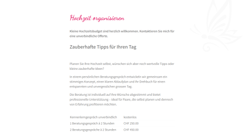 Planung & Organisation