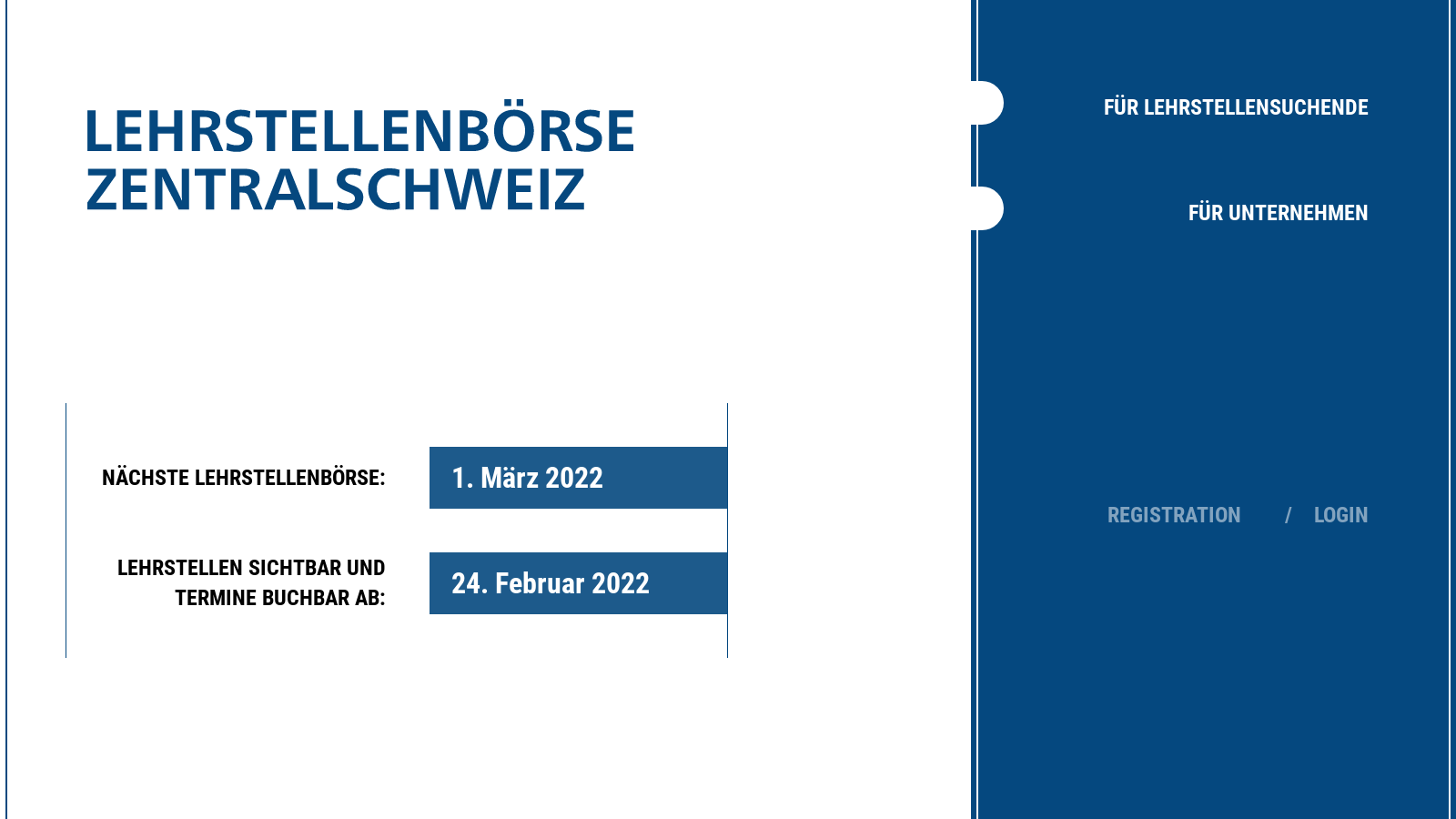 Lehrstellenbörse Zentralschweiz